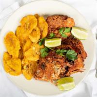 Red Snapper Frito · Fried red snapper.