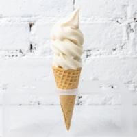 Soft Serve Ice Cream · choices of Vanilla, Coffee, Sour Apple, and Mango