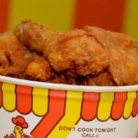 24 Piece Bucket Of Chicken · (Serves 6-7) bucket.