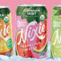 Nixie Sparkling Water · Can 12 oz. Refreshing sparkling waters infused with fruit and botanical flavors, made withou...