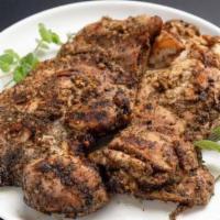 Za'Atar Chicken · Serving size is 1/2 lb.
