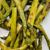 Roasted Asparagus · Serving size is 1/2 lb.