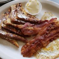 Beef Bacon & Two Eggs · 