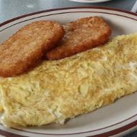 Cheese Omelette · Choice of american, swiss or cheddar.
