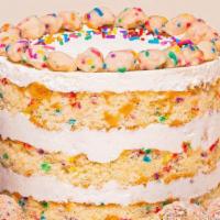 The Classic · Classic, timeless: one 6” Birthday Cake, plus a dozen B’day Cake Truffles.