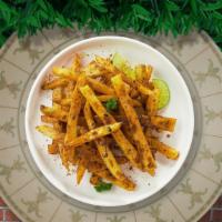 Last Season Fries · Idaho potato fries cooked until golden brown and garnished with seasoning.