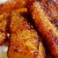 Sweet Plantains · Fried sweet plantains.