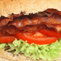 L.T · Bacon 
With Lettuce, tomato on (Roll, White, Whole Wheat, And RYE Bread)