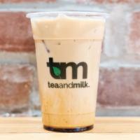 Brown Sugar Oolong Milk Tea · Our Roasted Oolong Tea is sweetened with our homemade brown sugar syrup and finished off wit...