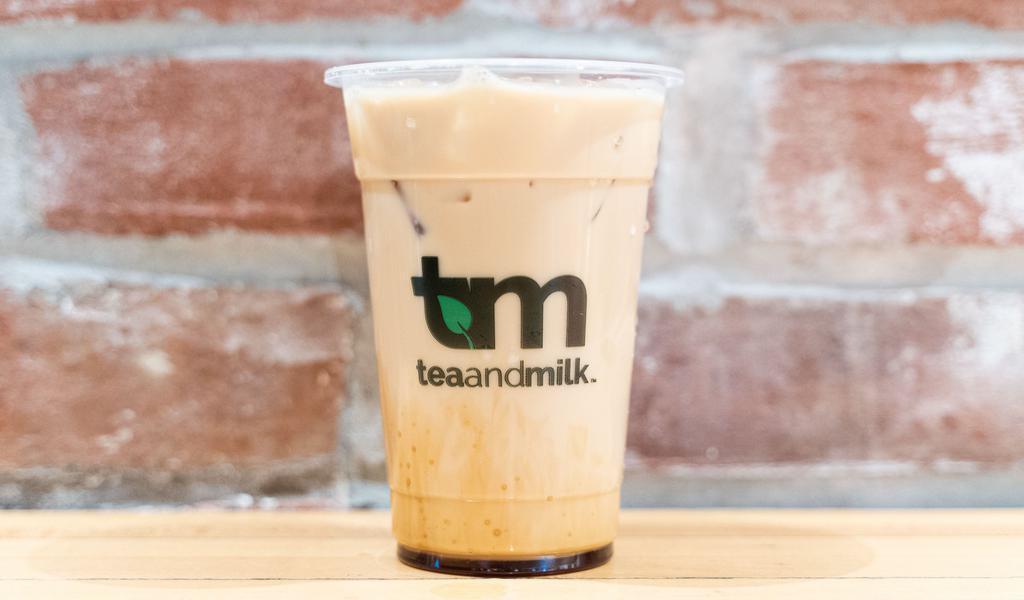 Brown Sugar Earl Grey Milk Tea · Our Earl Grey Tea is sweetened with our homemade brown sugar syrup and finished off with your choice of milk.