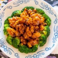 General Tso'S Chicken · Hot & Spicy.  Deep fried chicken meat w. thick sweet, sour and hot spicy sauce.