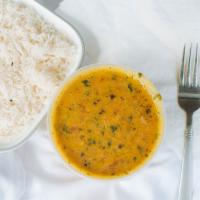 Daal Tadka · Vegan, gluten-free. Yellow lentils tempered with distinct taste and aroma.