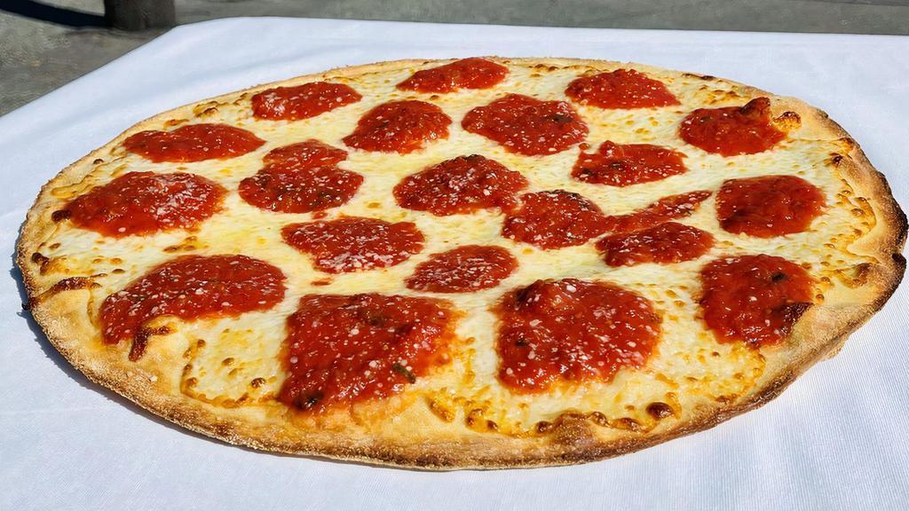 Tomato Pie · Pies are prepared old fashion Brooklyn style, thin crust, and baked to perfection.