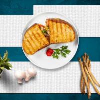 Seal The Grill Chicken Panini · Grilled chicken, roasted tomato, fresh mozzarella cheese, and balsamic vinegar on toasted br...