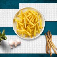 Crispy Fries · Idaho potato fries cooked until golden brown & garnished with salt