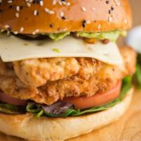 Famous Hot Tenders Sandwich With Cheese · 2 Hot Tenders served on sliced bread with pickles, cole slaw, cheese and a House Special sau...
