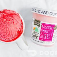 Raspberry Limoncello Sorbet · Sorbet made with fresh raspberries and infused with limoncello liqueur. vegan dairy-free. up...