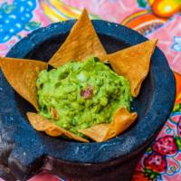 Guacamole & Chips · Prepared to your desired spiciness.