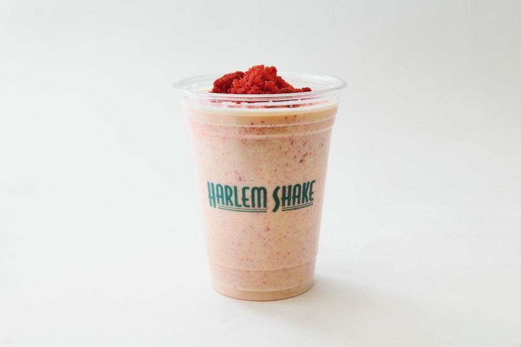 12Oz Harlem Shake - Red Velvet Shake · Our signature shake and best seller. Blue Marble ice cream, Make my Cake red velvet from a local Harlem vendor.