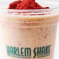 16Oz Harlem Shake - Red Velvet Shake · Our signature shake and best seller. Blue Marble ice cream, Make my Cake red velvet from a l...