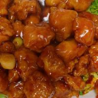 General Tso'S Chicken (Combo) 左宗鸡 (晚餐) · Spicy.