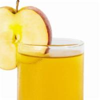 Apple Juice · Freshly pressed apple juice.