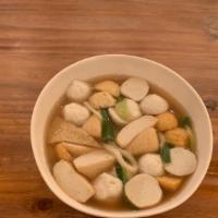 Fish Cake Soup · Fish Cake Soup with Udon Noodle