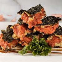 Spicy Tuna Cracker · Hot.

Consuming raw or undercooked meats, poultry, seafood, shellfish, or eggs may increase ...