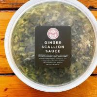 Ginger Scallion Sauce · 8oz container