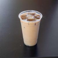 Iced Coffee · Made with coffe iced cubes