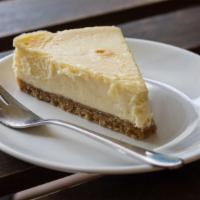 Plain Cheesecake · Creamy cheesecake.