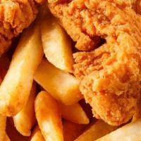 Chicken Tenders (2Pcs) · With French fries.