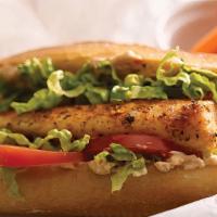 Fish Po Boy · Served w/ Fried Tilapia or Basa, Lettuce, Tomato, and Mayo.