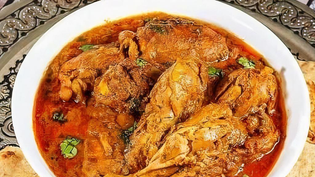 Chicken Korma · Roasted chicken in saffron cashew sauce.
