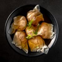 D9 Jiaozi Soup · Boiled dumplings filled with choice of protein