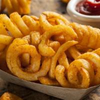 Curly Fries · Hot fries but with a delicious twist.