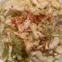 Goma Shio Cabbage · Cabbage with sesame oil dressing