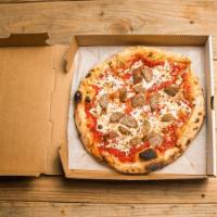 Sausage Pizza · Margherita and Italian fennel sausage.