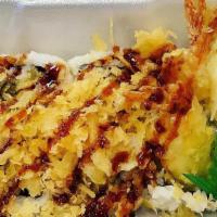 Crunchy Roll クランチ · Shrimp tempura.
