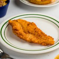 Chicken Cutlet · Fried, buttermilk-dipped and breaded chicken cutlet