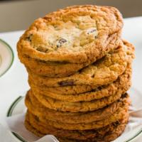 Chocolate Chip Cookie · Addictive, buttery, chewy & crisp-edged cookie with Callebaut chocolate chunks.