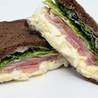 Egg Salad Sandwich · Balducci's Cage Free Egg Salad on Pumpernickel Bread.