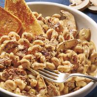 Bangin’ Beef Stroganoff  · Make some noise for our thin-sliced sirloin steak coated . in a luscious creamy mushroom, on...