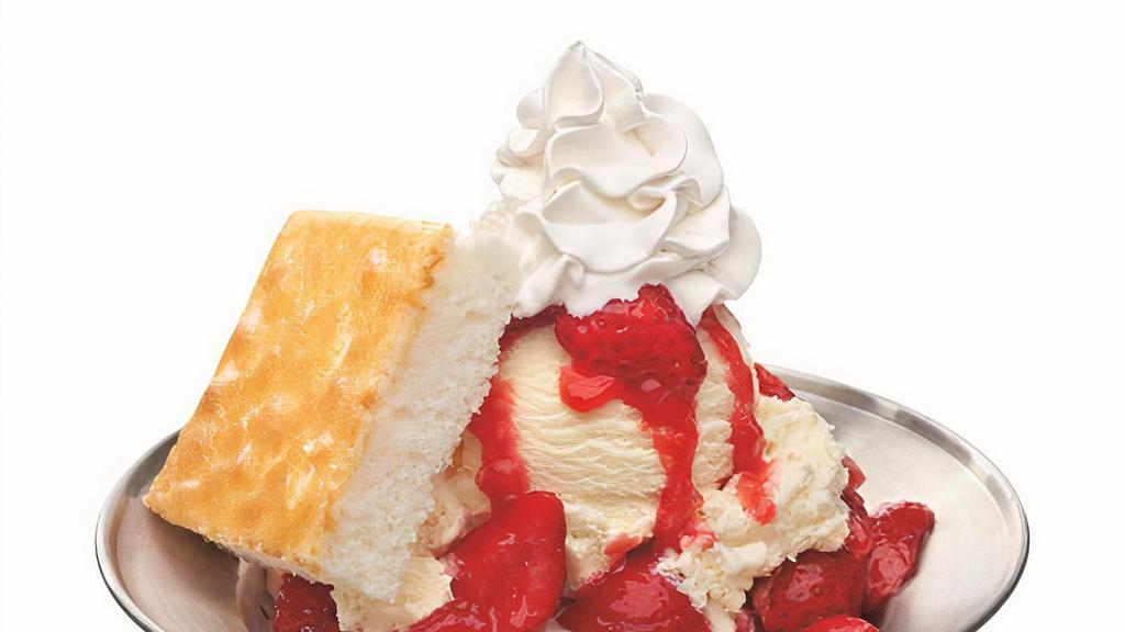 New! Strawberry Shortcake Sundae - Limited Time Only! · Berry nice, berry nice indeed.  Slip into our new Strawberry Shortcake Sundae made from the perfect combination of shortcake and vanilla ice cream drizzled with fresh strawberry topping and covered in whipped topping