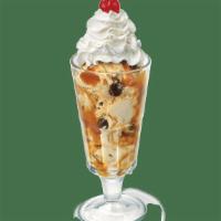 Nuts Over Caramel® Sundae · Nuts Over Caramel® ice cream with caramel topping.