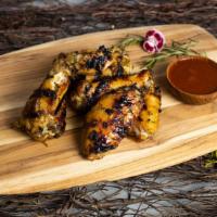 Jamaican Jerk Out Wings · (Jerk) Served with celery or carrots, and blue cheese or ranch.
