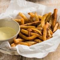 Hand-Cut Fries Sprinkled With Oregano · 