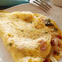 Western Omelet · Ham, Onions, Peppers.