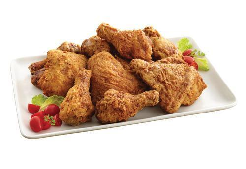 Country Fried Dark Chicken (8 Ct) · Eight pieces of dark roasted chicken (four thighs, four drumsticks).