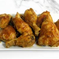 Salt & Vinegar Chicken Wings 1/4 Lb. · Bone in wings tossed seasoned with a tangy rub.